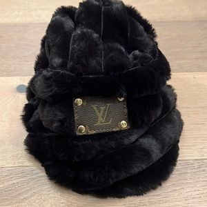 Upcycled Faux Fur Bucket Hat